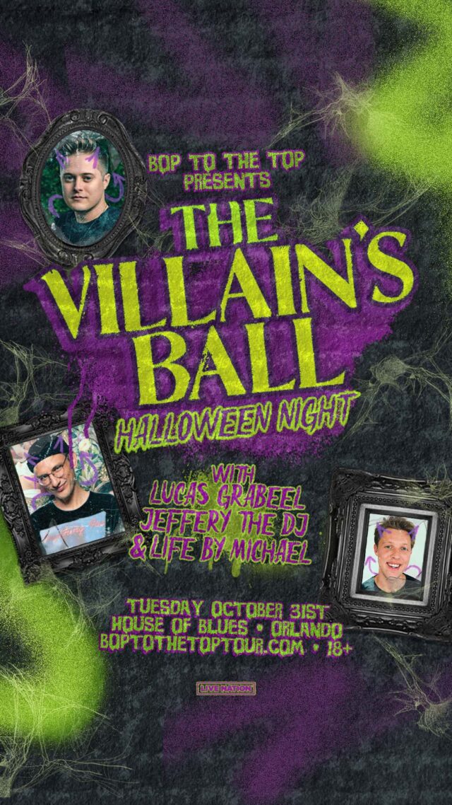Villains Ball Halloween Orlando 2023 Story