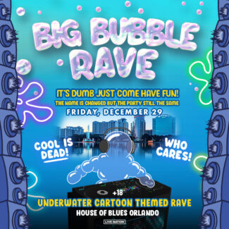 Big Bubble Rave Spongebob Rave Orlando 2023