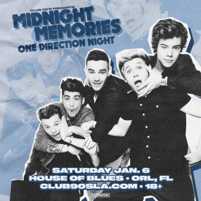 One Direction Night Orlando 2024