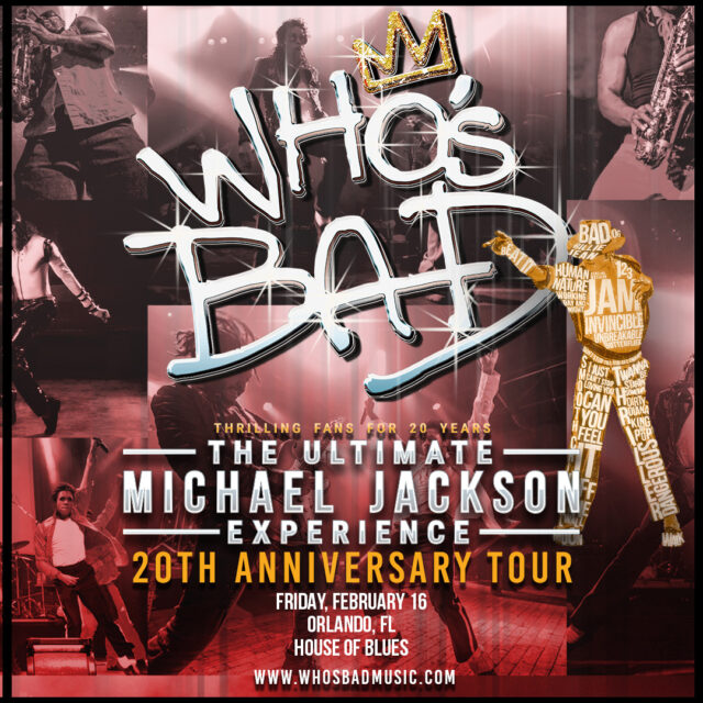 Whos Bad Michael Jackson Tribute Orlando 2024