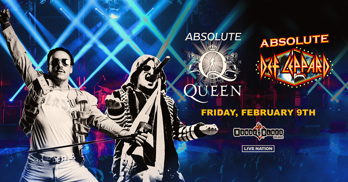 GIVEAWAY — Absolute Queen (Tribute) + Absolute Def Leppard (Tribute) at