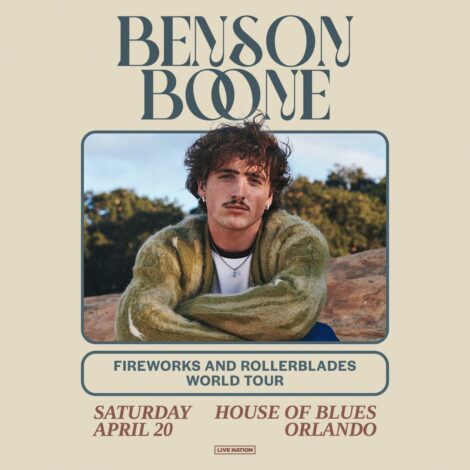 Benson Boone Orlando 2024