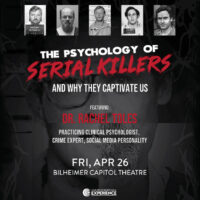 Psychology of Serial Killers Live Clearwater 2024 Giveaway
