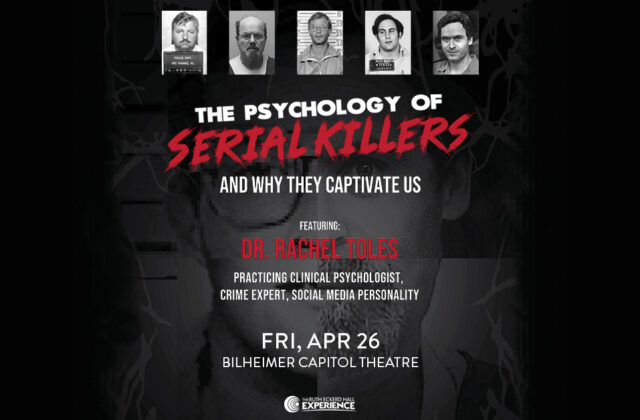Psychology of Serial Killers Live Clearwater 2024 Giveaway