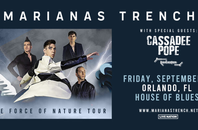 Marianas Trench Orlando 2024 Giveaway