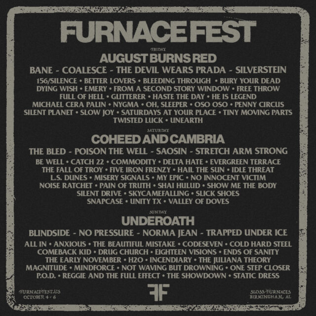 Furnace Fest Lineup 2024