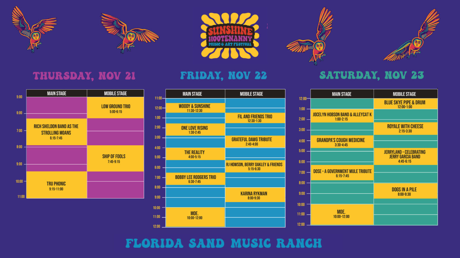 FESTIVAL GIVEAWAY — Sunshine HooteNanny Music & Arts Festival at