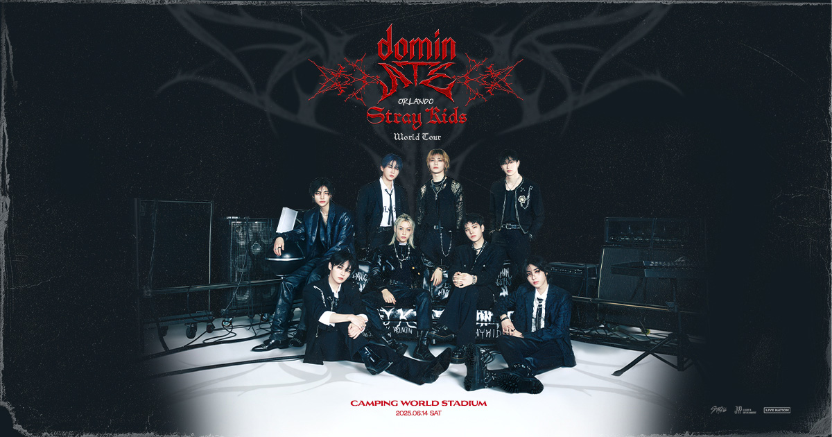 SOLD OUT GIVEAWAY — Stray Kids at Camping World Stadium in Orlando