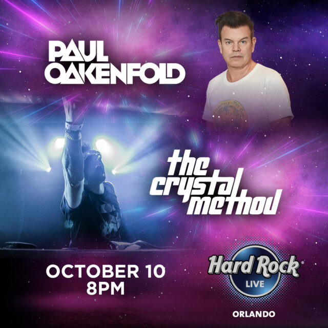 PAUL OAKENFOLD and THE CRYSTAL METHOD Orlando 2025
