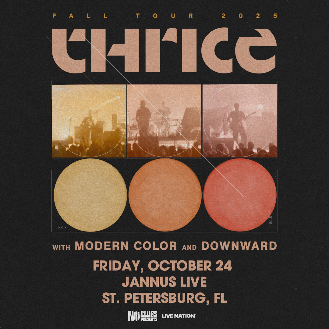 Thrice Jannus Live St Pete 2025