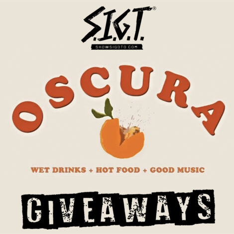 Oscura Live Music Bradenton FL Monthly Giveaways