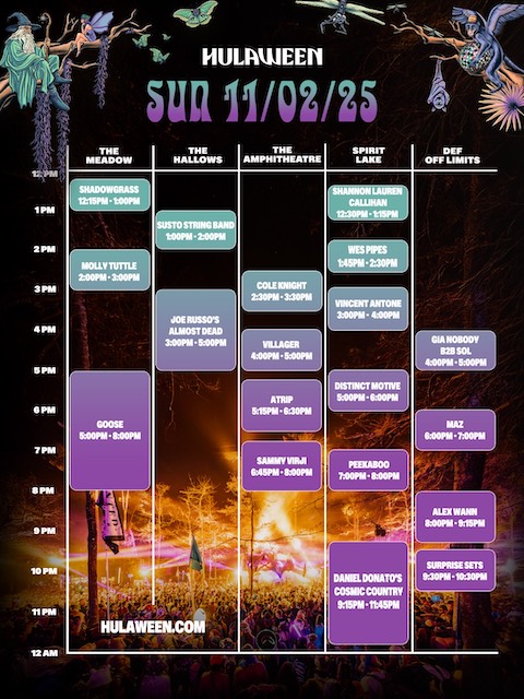 Sunday 10.30.25 Hulaween