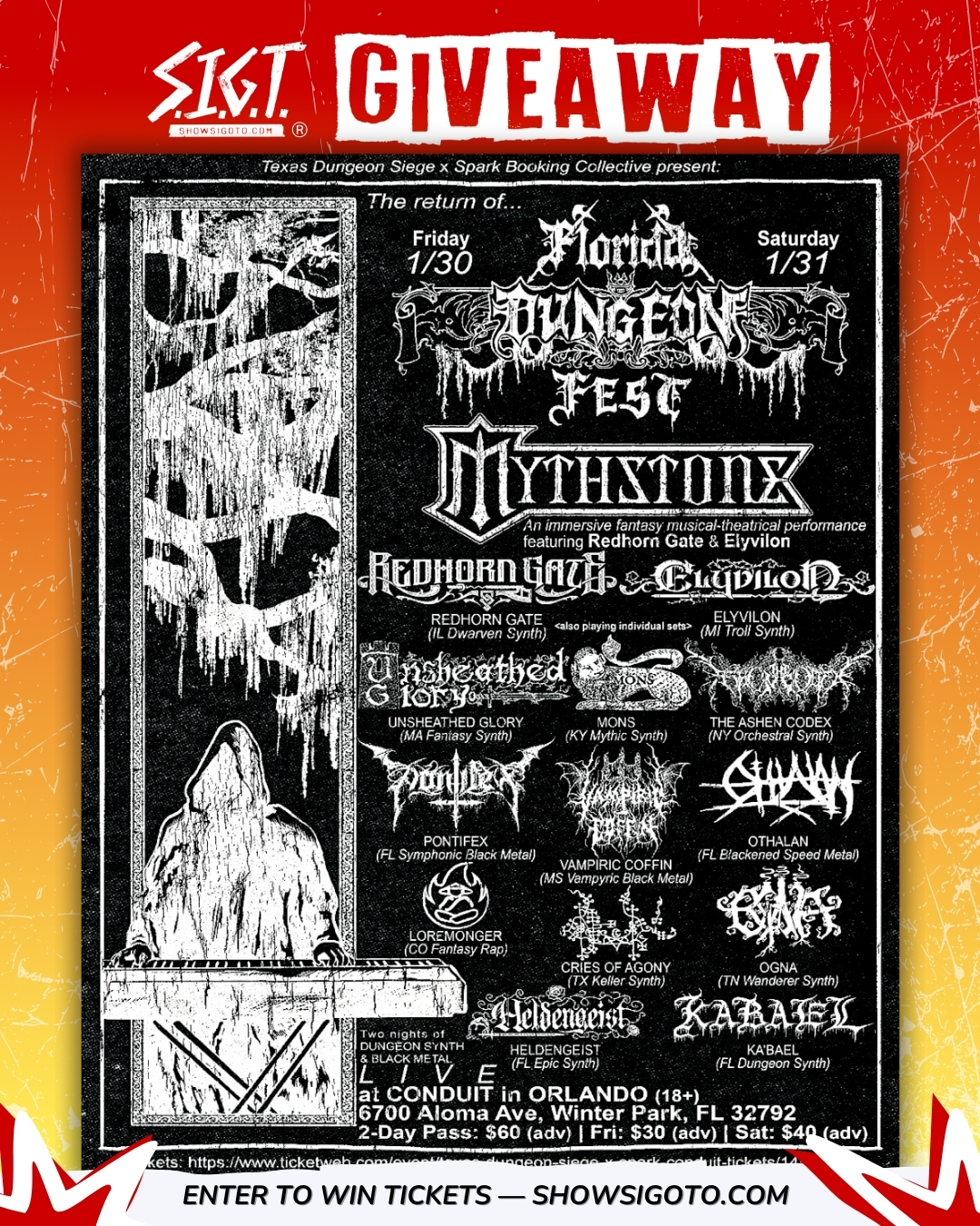 Florida Dungeon Fest Giveaway 2026