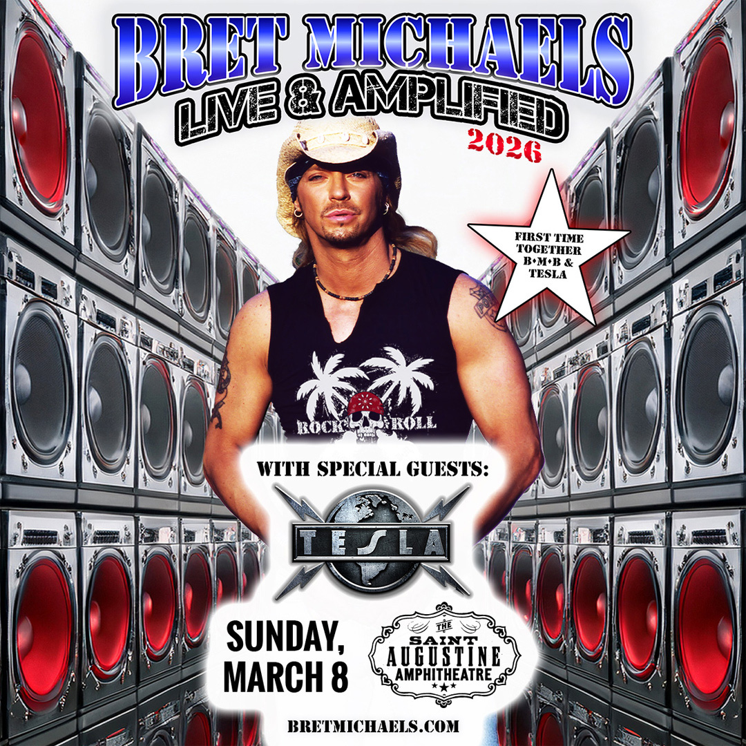 Bret Michaels St Augustine 2026
