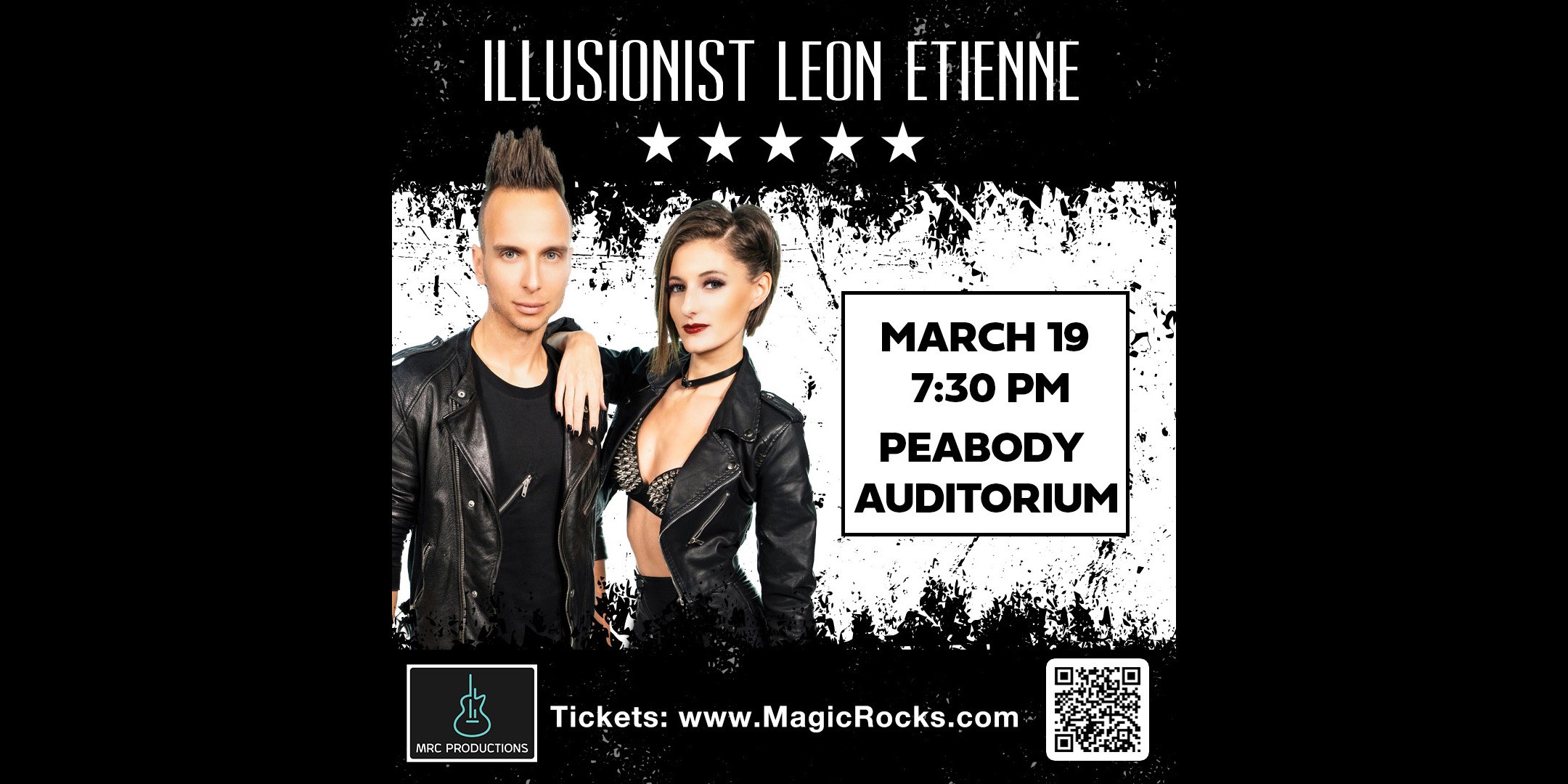 GIVEAWAY — Magic Rocks: Illusionist Leon Etienne at Peabody