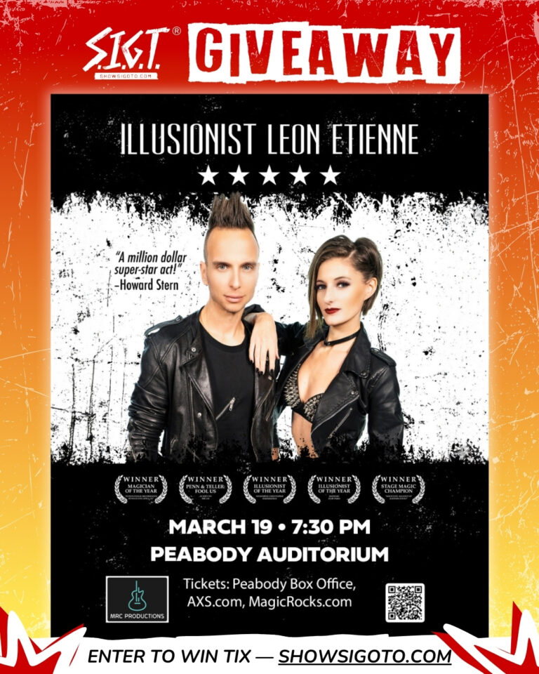 Magic Rocks Lds GIVEAWAY — Magic Rocks: Illusionist Leon Etienne at Peabody Daytona ...