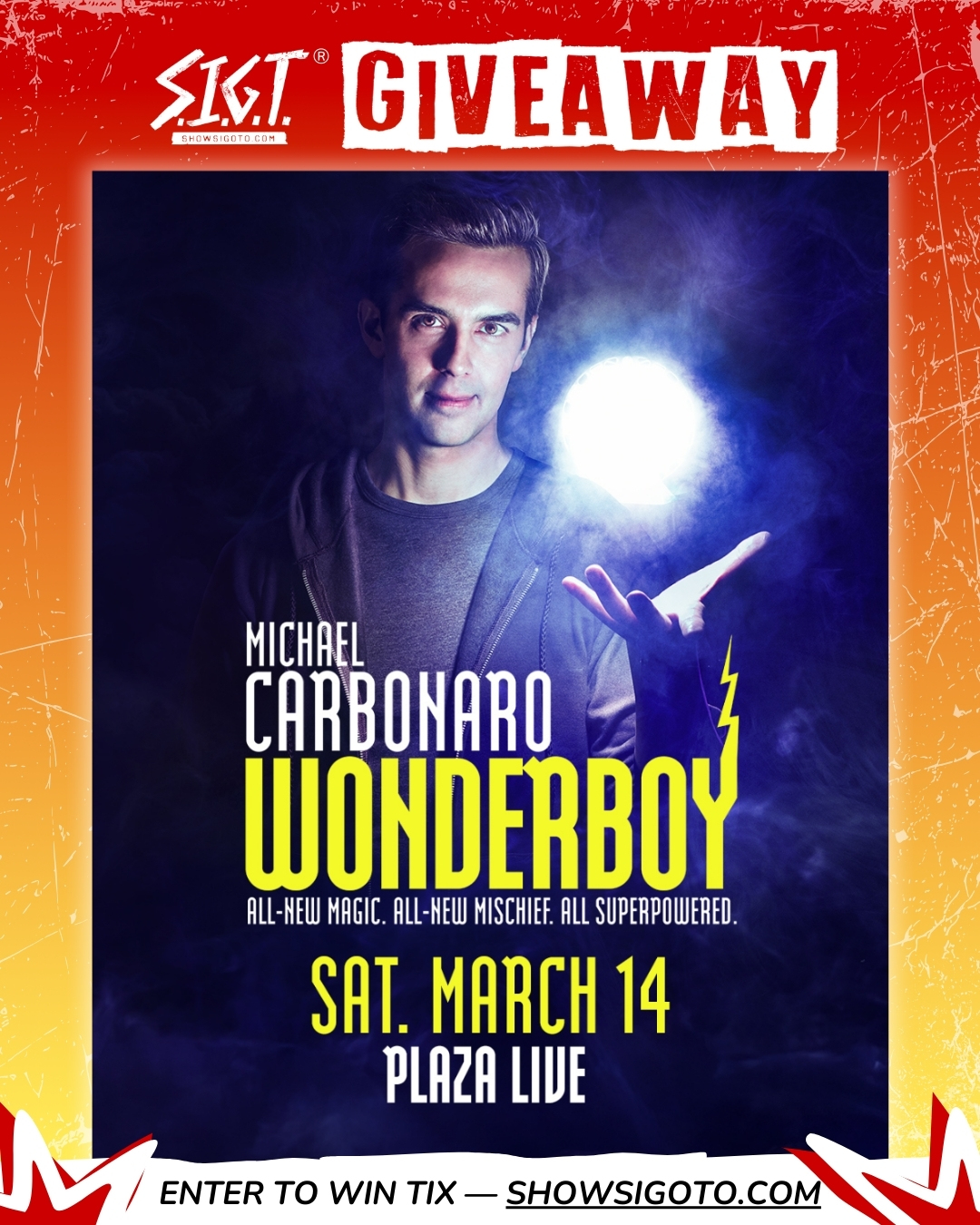 Michael Carbonaro Giveaway 2026