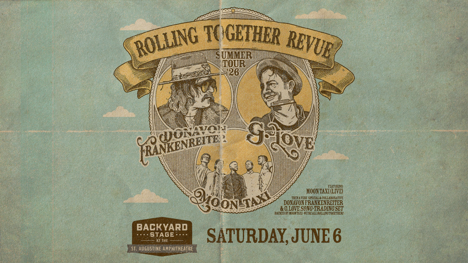GIVEAWAY — Donavon Frankenreiter + G. Love + Moon Taxi at St