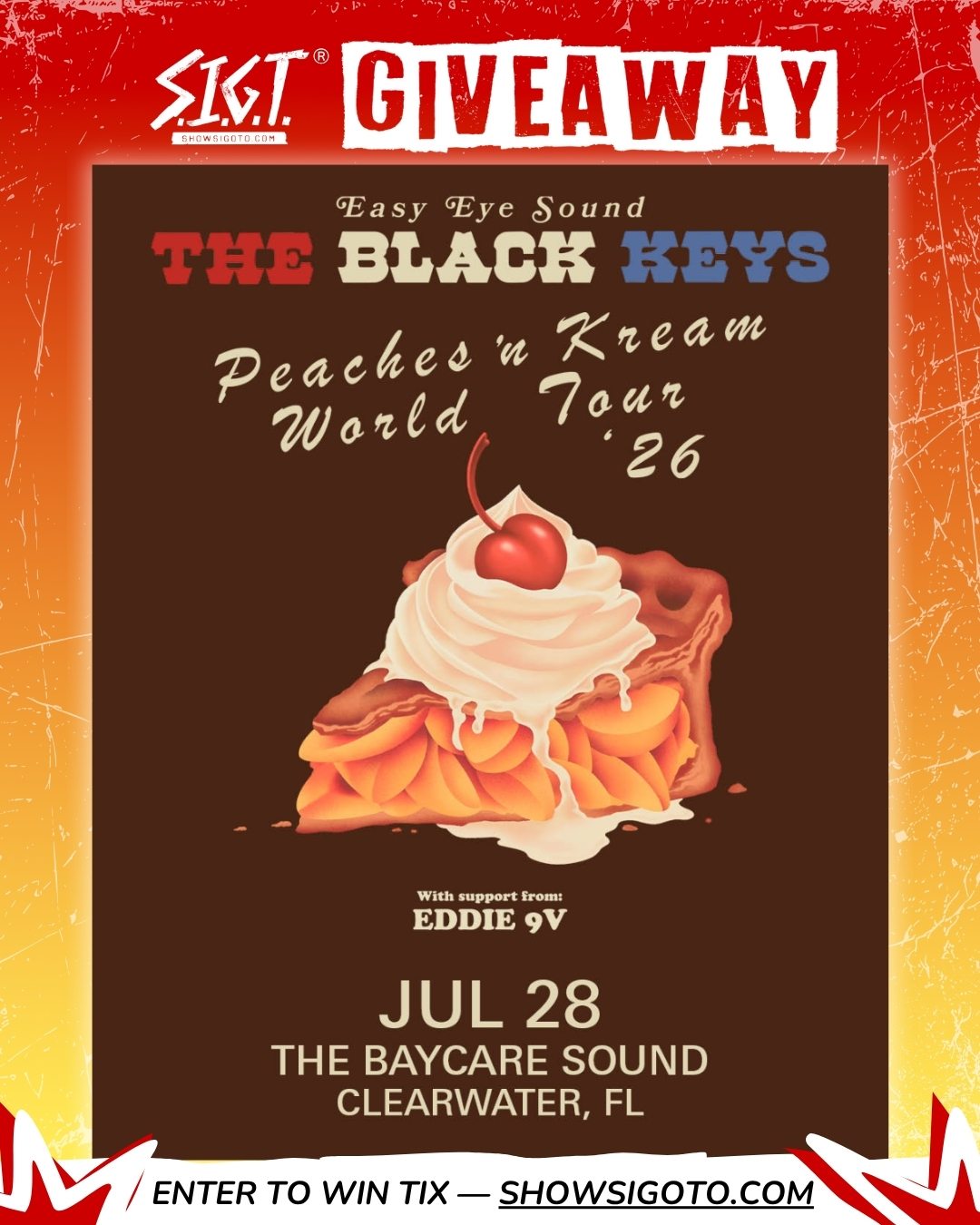 The Black Keys Clearwater 2026 Giveaway