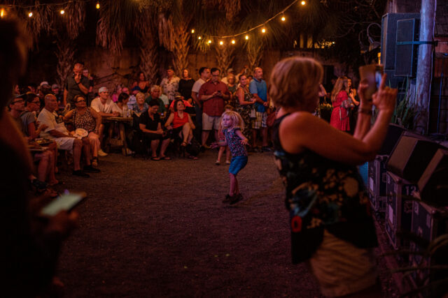 Music fans enjoying Sing Out Loud Festival in St. Augustine
