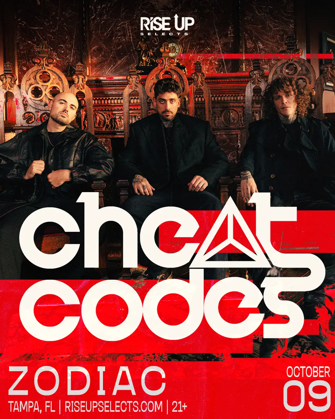 Cheat Codes at Zodiac Tampa in Tampa — October 9, 2026