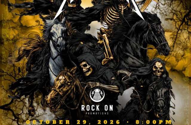 The Four Horsemen Metallica Tribute with In A Nutshell and Got the Life at The Vanguard, October 29, 2026