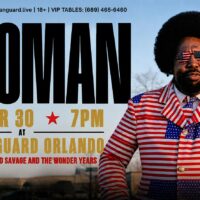 GIVEAWAY — Afroman at The Vanguard in Orlando (Oct 30) — official show artwork