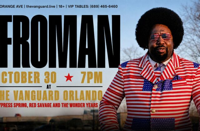 GIVEAWAY — Afroman at The Vanguard in Orlando (Oct 30) — official show artwork