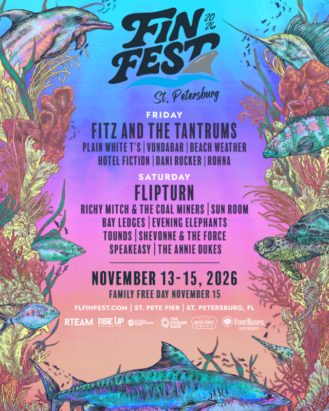 Florida Fin Fest St Pete November 13–15 2026 Flyer