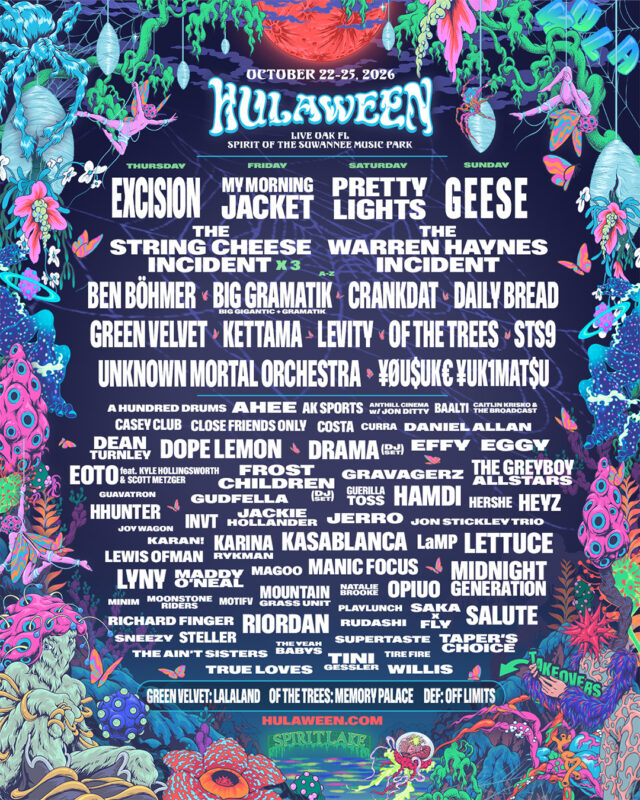 Hulaween 2026 Festival Flyer