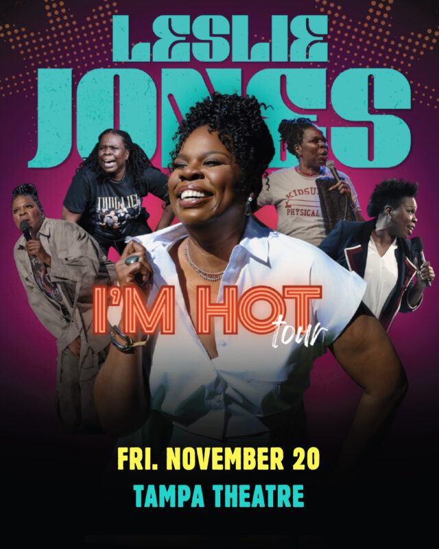 Leslie Jones Tampa Theatre November 20 2026 Flyer