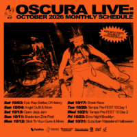 Oscura Live October 2026 monthly schedule