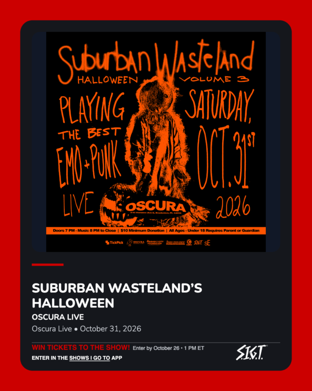 Suburban Wasteland Halloween — Oscura